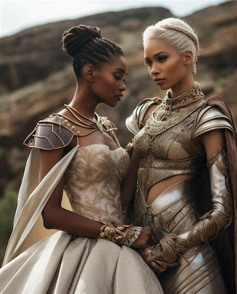 Premium AI Image Two Hearts As One A Lesbian Love Story In Photos