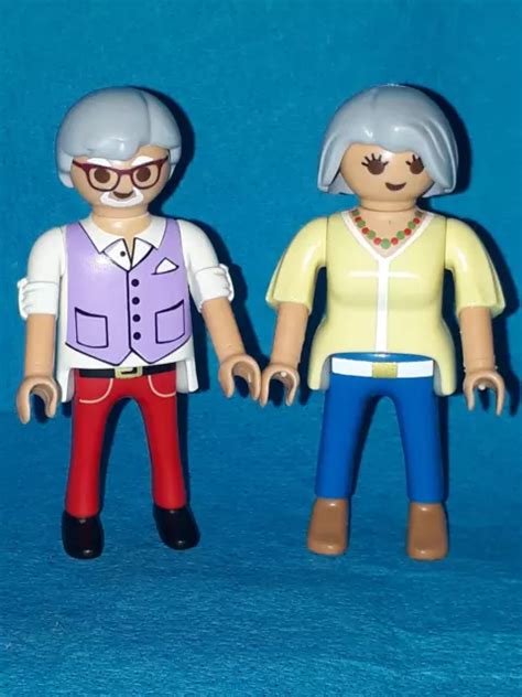 Playmobil City Life Opa Und Oma Modern Haare Grau Figur Set Top Eur