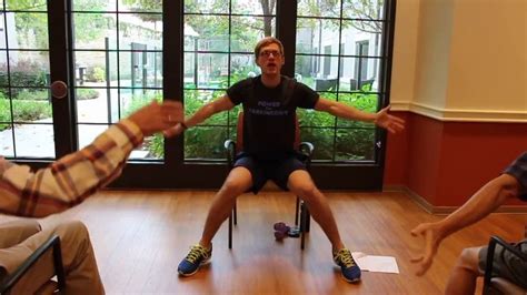 Parkinson S Seated Movement Sequence Video Parkinsons Exercises Workout Videos Parkinsons