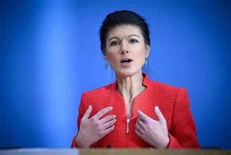 Parteien Wagenknecht Partei Will Bei Wahlen In Ostdeutschland Punkten