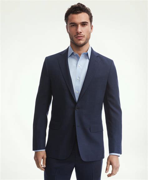 Brooks Brothers Explorer Collection Regent Fit Suit Jacket In Blue For Men Lyst