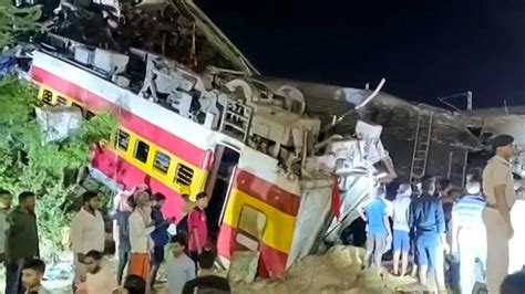 233 Killed Around 900 Injured In Odisha Triple Train Crash