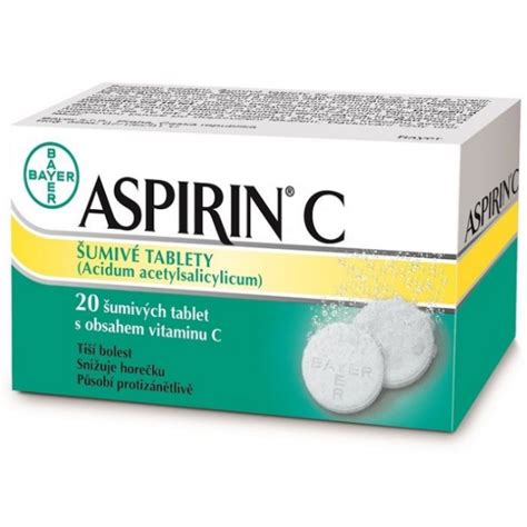 Aspirin C por tbl eff 20 EUC Lékárna