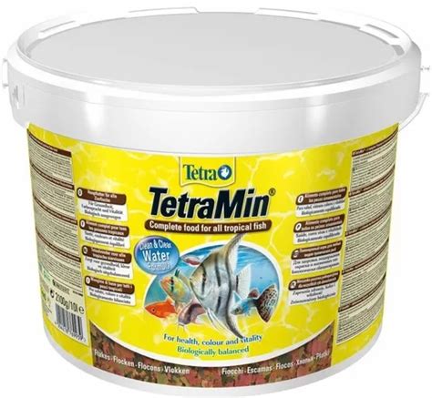 Alimento Escamas Peces Tropicales Tetra Min Kg L Balde