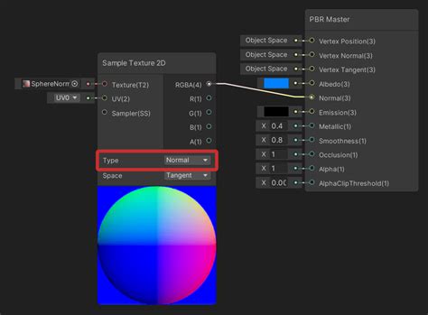 Shader Graph Normal Map