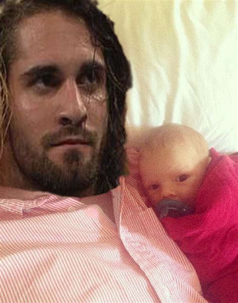 Seth Rollins And Baby by kari5 on DeviantArt