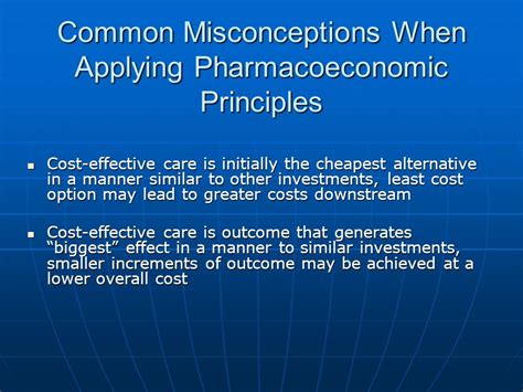 Basics Of Pharmacoeconomics And Outcomes Research Application To