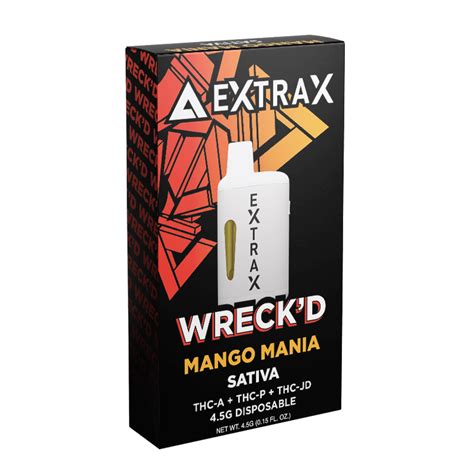 Wreck D Thca G Cartridges G Disposables Delta Extrax