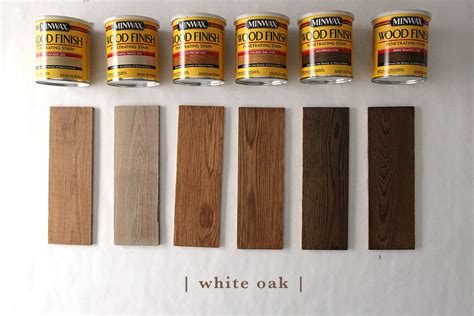 How Six Different Stains Look On Five Popular Types Of Wood Minwax Blog