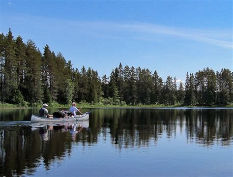 Kanutour auf eigene Faust Schweden Fluss Svartälven 2023