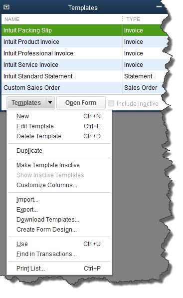 Customize Quickbooks Forms For A More Professional Image Demers