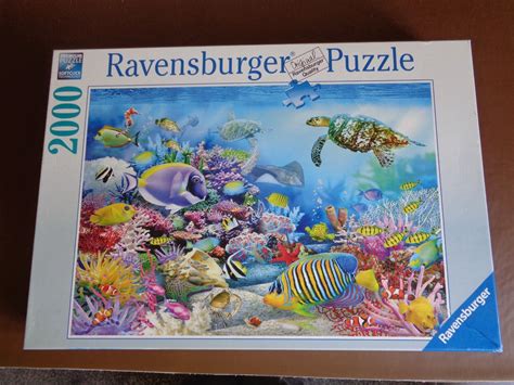 Ravensburger Coral Reef Mystery Pc Jigsaw Puzzle For Sale