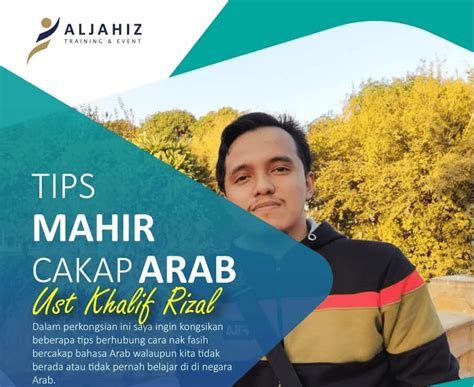 Tips Mahir Cakap Arab Aljahiz Training Event