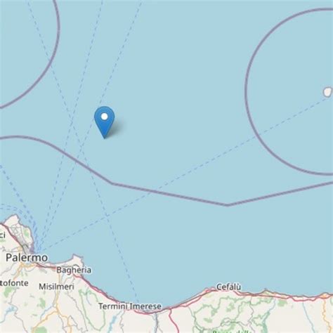 Terremoto Scossa In Mare Nella Notte Al Largo Di Palermo Magnitudo 3