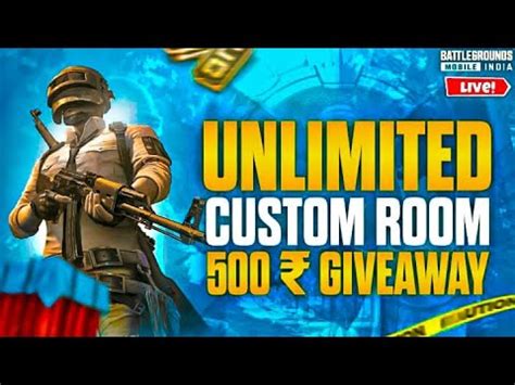 Bgmi Live Custom Room Royal Pass And Uc Giveaway And Win Upi Paytm