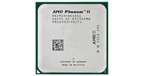 AMD Phenom II X4 955 BE | wydajność, ranking, specyfikacja