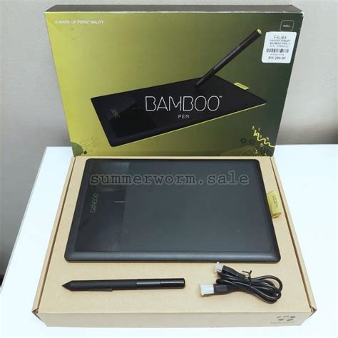 Wacom Drawing Tablet Bamboo Pen Ctl Huatnotbin Computers Tech