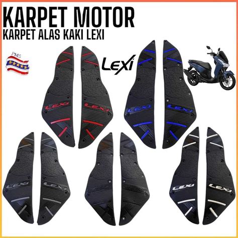 Jual Karpet Motor Yamaha Lexi Premium Anti Licin Full Karet Tebal Alas