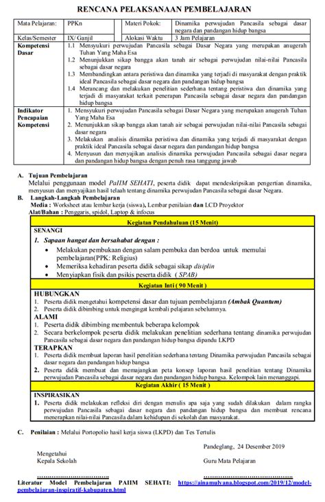 Rpp Kelas 3 Tema 7