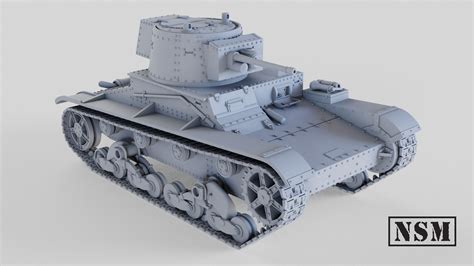 Vickers 6-Ton - Finnish Variant - Wargaming3D