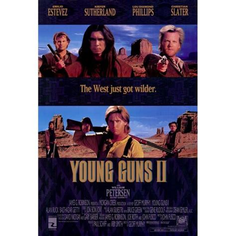 Pop Culture Graphics MOVIF1408 Young Guns 2 Movie Poster Print, 27 x 40 - Walmart.com