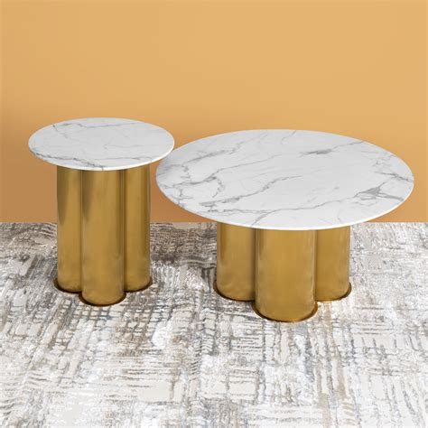 Aura Hallway Circular Console Table Dekor Company