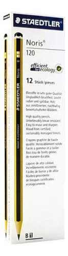 Lápiz Grafito Negro Noris Staedtler 2b Nº0 Color Gris MercadoLibre