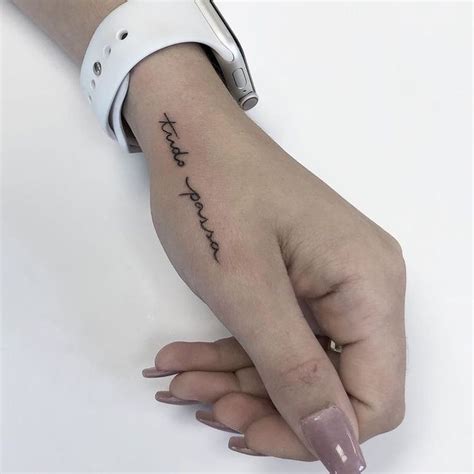 Tatuagens Femininas Escritas Frases E Ideias Inspiradoras Tattoo