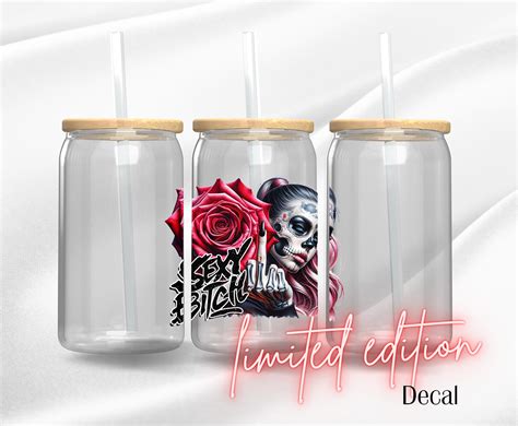 Sexy Bitch Premium UV DTF DECAL BOSS Babe Wholesale