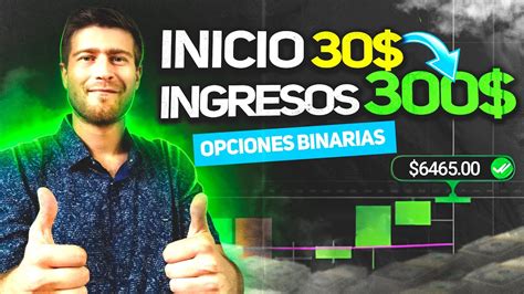 INICIO 30 INGRESOS 300 Trading De OPCIONES BINARIAS Estrategia