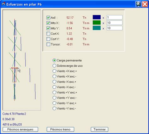 CYPECAD Módulo Pilares de hormigón