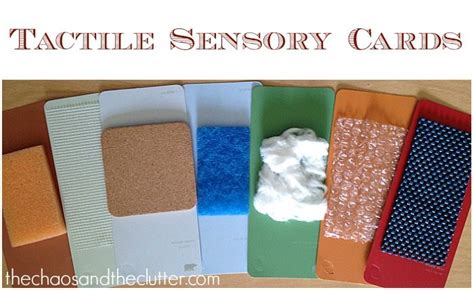 Tactile Sensory Cards