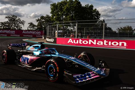 Esteban Ocon Alpine Miami International Autodrome Racefans