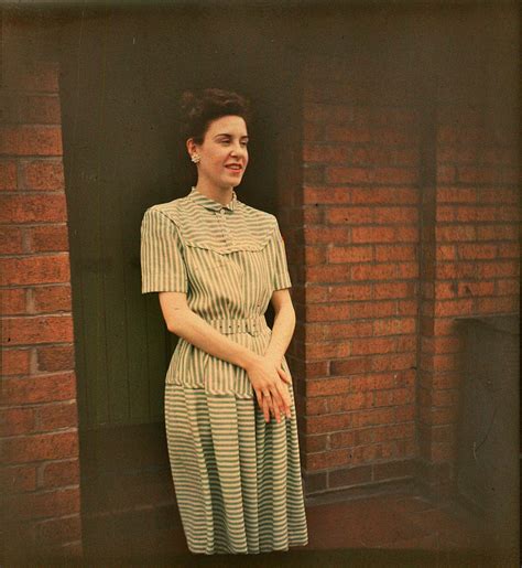 Vintage Elderly Fashion 45 Kodachrome Photos Of American Older Ladies In The 1950s ~ Vintage