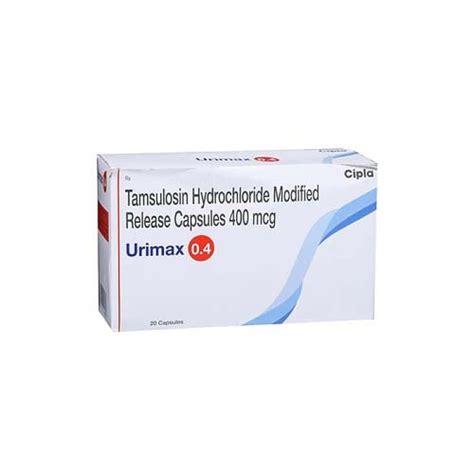 Urimax 0 4 Mg Tablet Tamsulosin USA Uses Side Effects Price In India