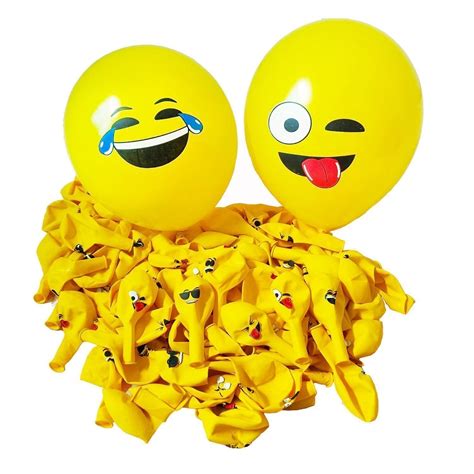 Poop Emoji Balloon Balloon Decorations Emoji Balloons Latex Yellow Em