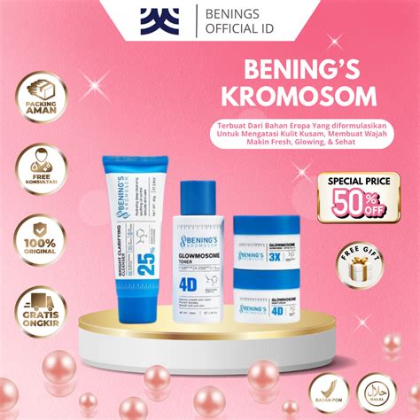 Jual New Paket Benings Kromosom Wikinara By Bening Skincare Doctor