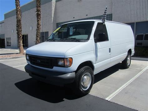 2003 Ford Econoline Cargo E 250 E250 Cargo Vans Used Cargo Van Work