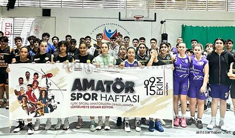 Akhisar da Amatör Spor Haftası kapsamında 3x3 basketbol turnuvası