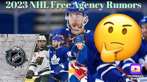 2023 NHL Free Agency Rumors Buntings Possible HUGE Contract Severson