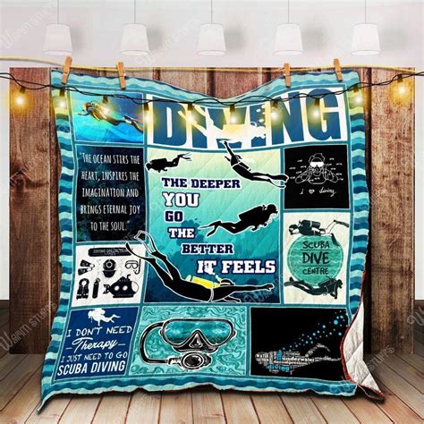 Scuba Diving Quilt Tdhbt Dreamrooma