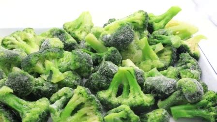 Sinocharm No Worm Kg Bulk Package Cm Iqf Broccoli Frozen Green