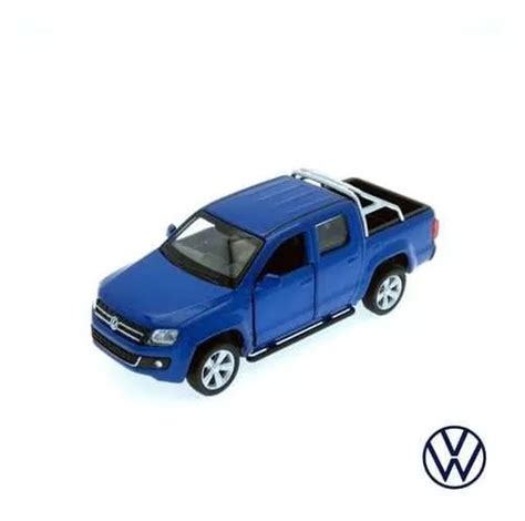 Miniatura Carro Amarok Extreme Azul Royal Original Parcelamento Sem Juros