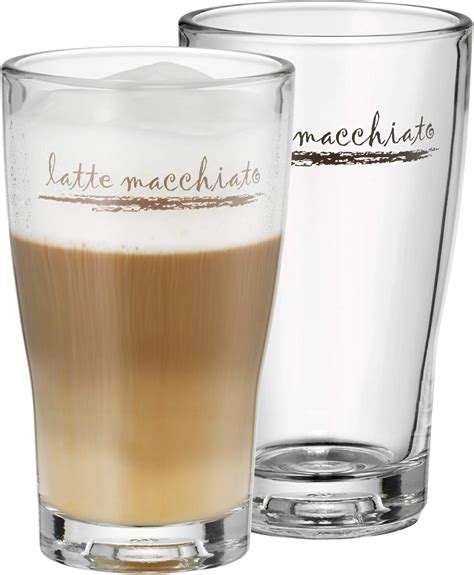 WMF Barista Latte Macchiato Gläser Set 2 teilig Latte Gläser 265 ml