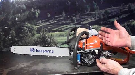 The Chainsaw Guy Shop Talk Review Husqvarna Xp Chainsaw Features