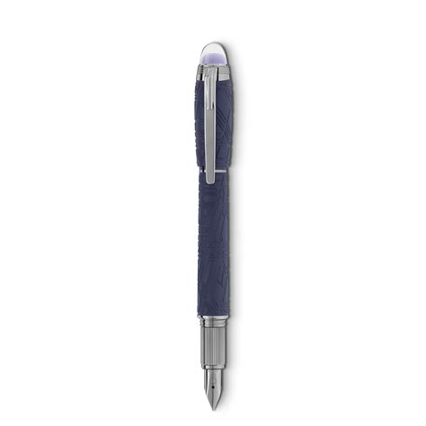 Montblanc Starwalker Spaceblue Resin Fountain Pen