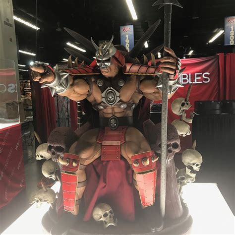 Mortal Kombat Shao Kahn On Throne Statue The Toyark News