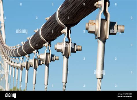 Suspension Bridge Cables Stock Photo - Alamy