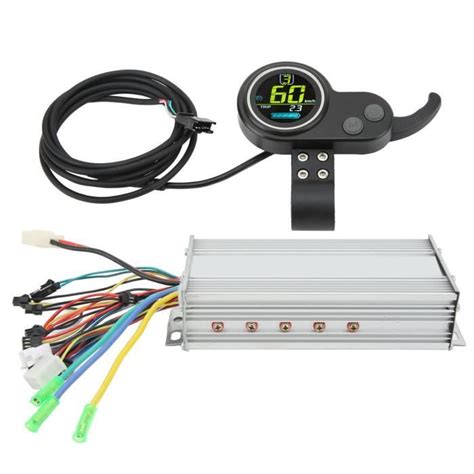 VGEBY Contrôleur Moteur LCD 1000W 36V 48V Brushless pour Vélo