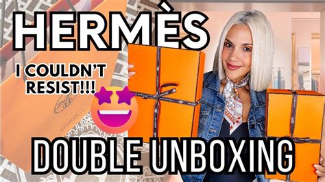 Herm S Double Unboxing I M Hooked Hermes Adventure Hermes